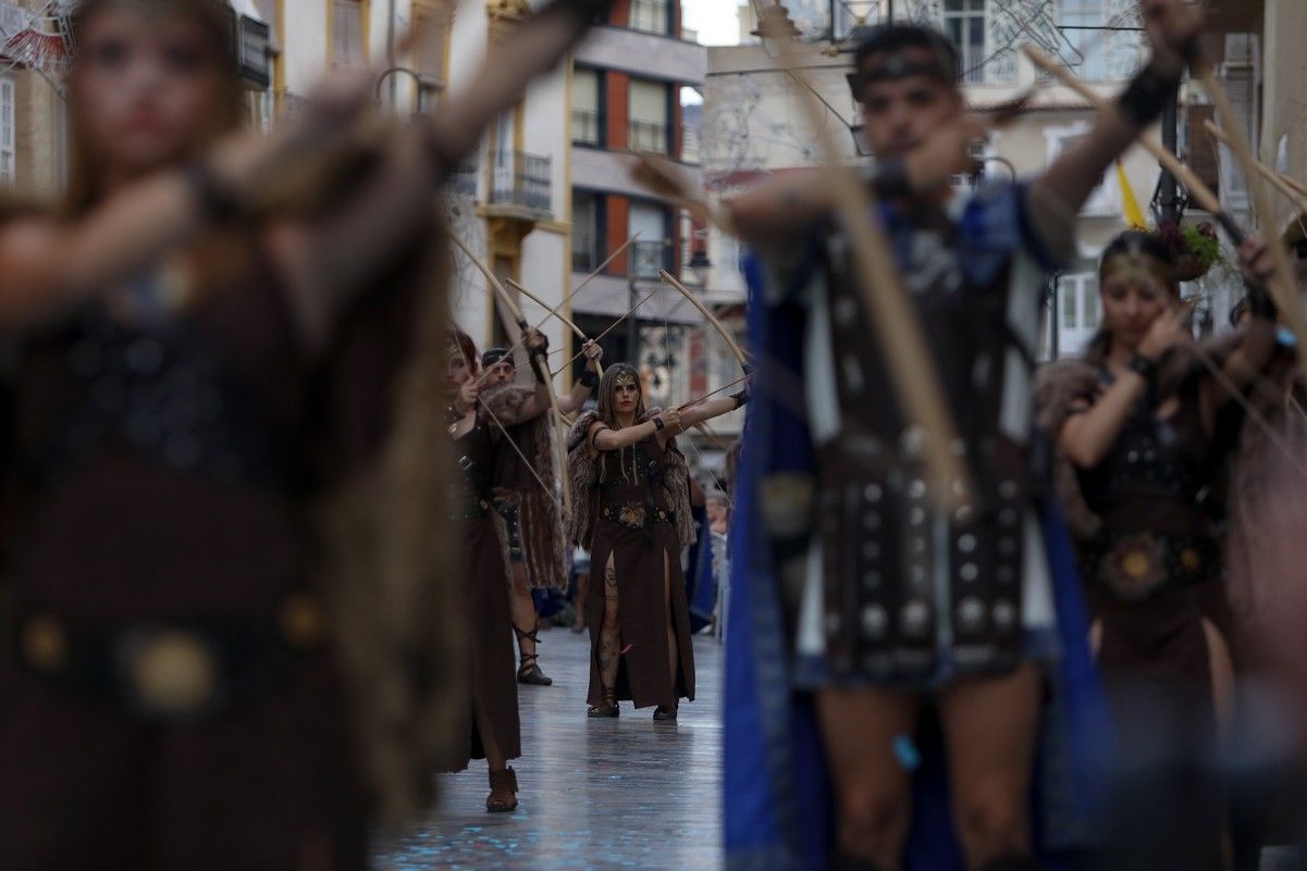 Todas las imágenes del Desfile General de Tropas y Legiones de este sábado en Cartagena