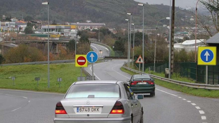 Zona de la que partirá el enlace de la vía entre Eirasvedras y Quintela. // Iñaki Osorio