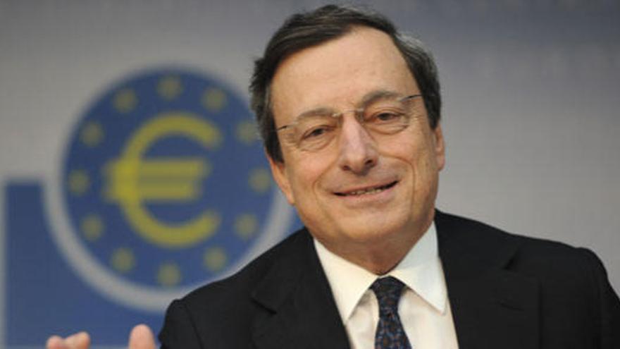 Mario Draghi, presidente del BCE.