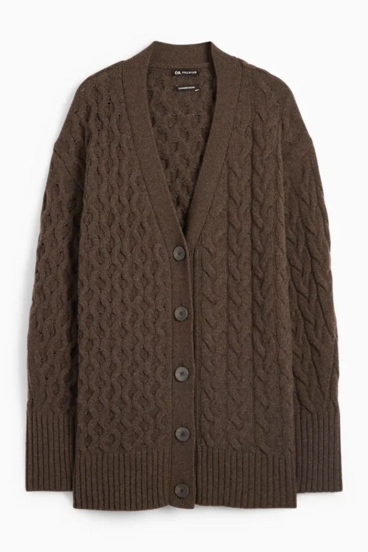 Cárdigan de cachemere de C&amp;A (precio: 179,99 euros)