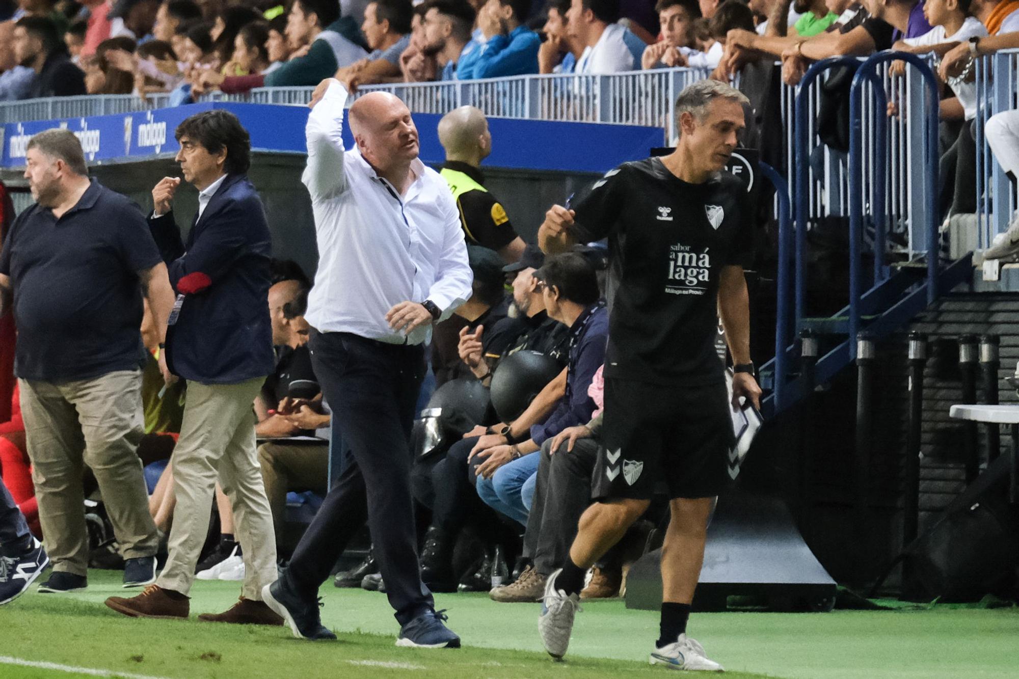 El Málaga CF - FC Andorra, en imágenes