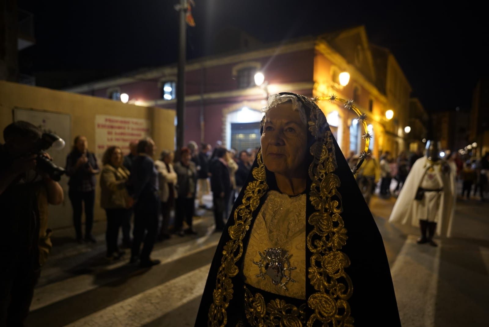 Procesión de la Dolorosa del Grao en la Semana Santa Marinera de València