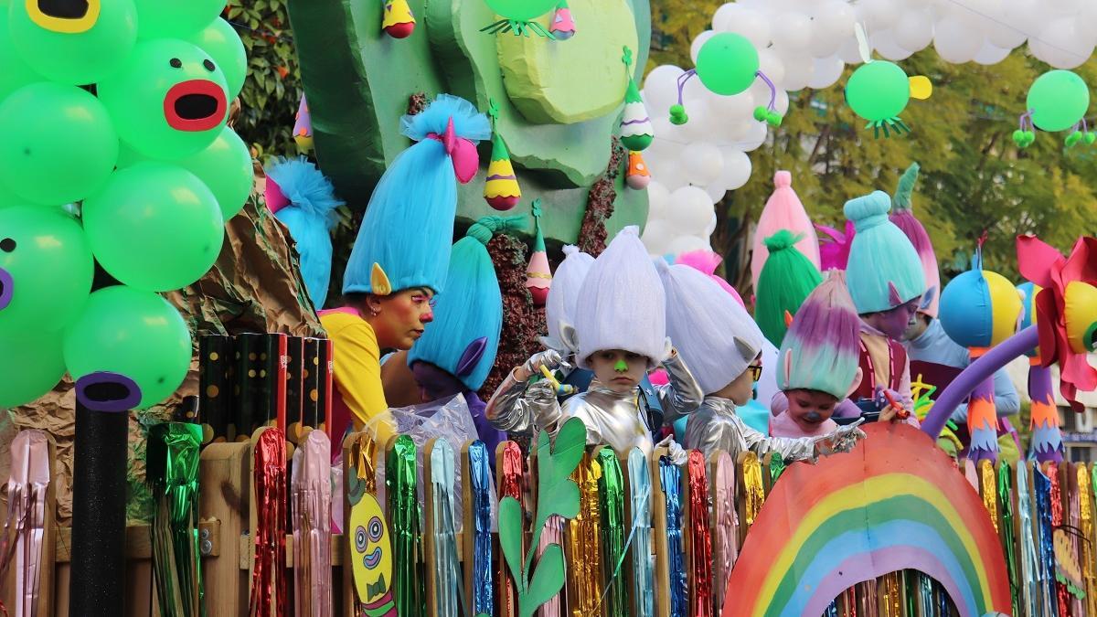 Carroza participante el año pasado en Montilla.