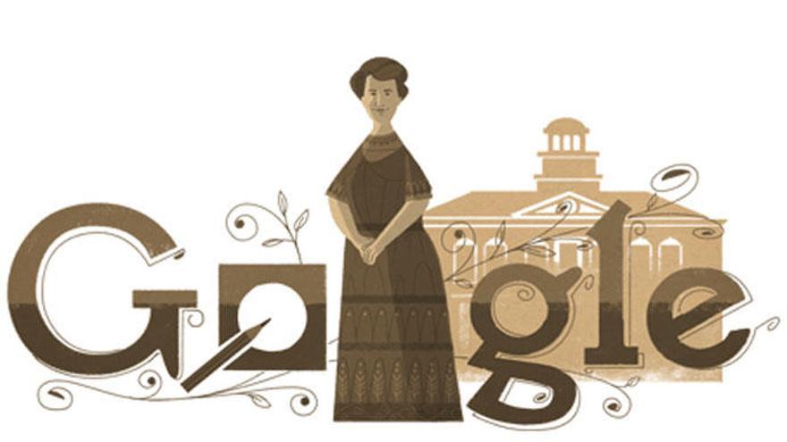 Google recuerda a Aletta Jacobs, referente del feminismo, en un doodle