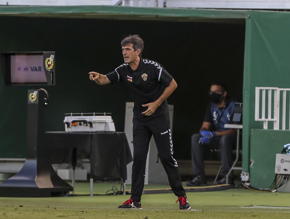 Un gol de Escriche, tras una espectacular galopada de Josan, permite a los franjiverdes sumar la primera victoria tras el parón y situarse de nuevo en puestos de «play-off»