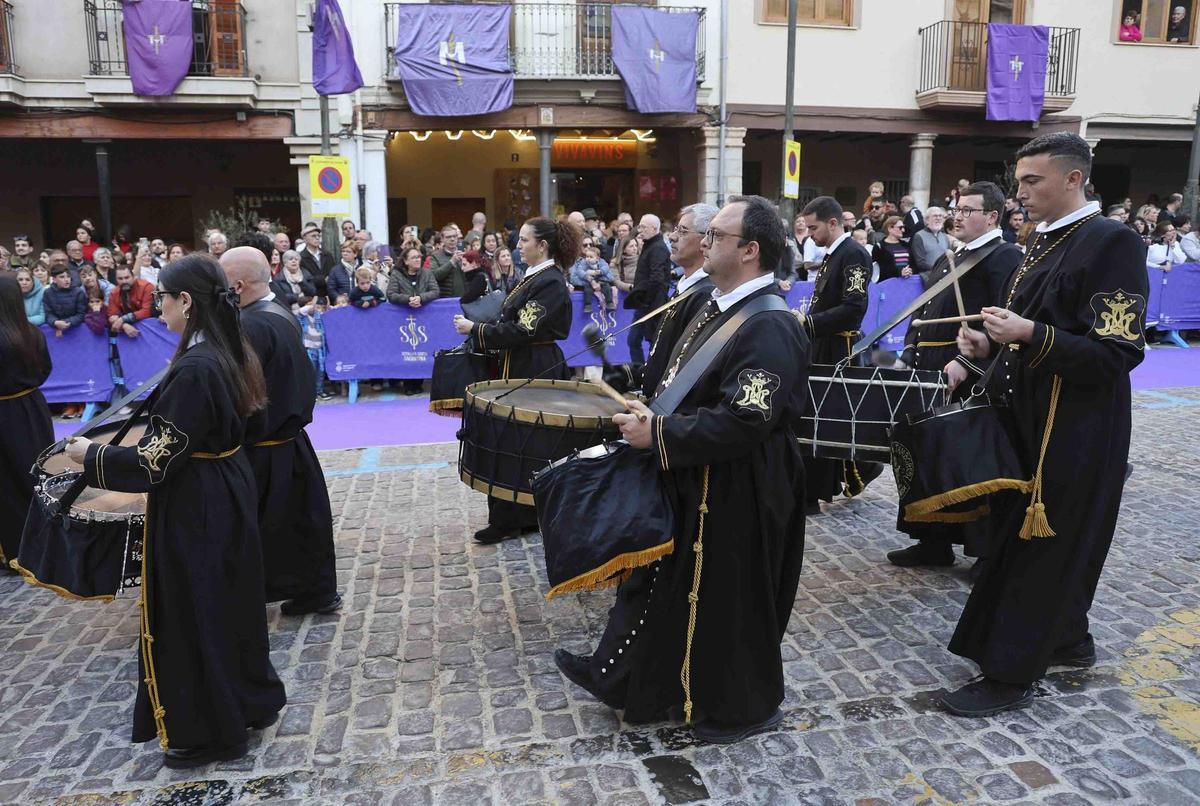 Los mejores momentos de la Tamborrada en la Semana Santa de Sagunt