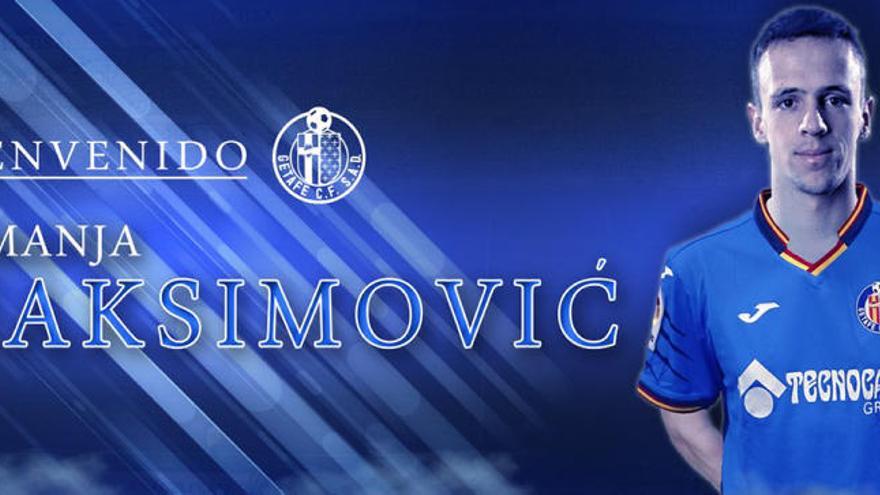 Oficial: Maksimovic ficha por el Getafe