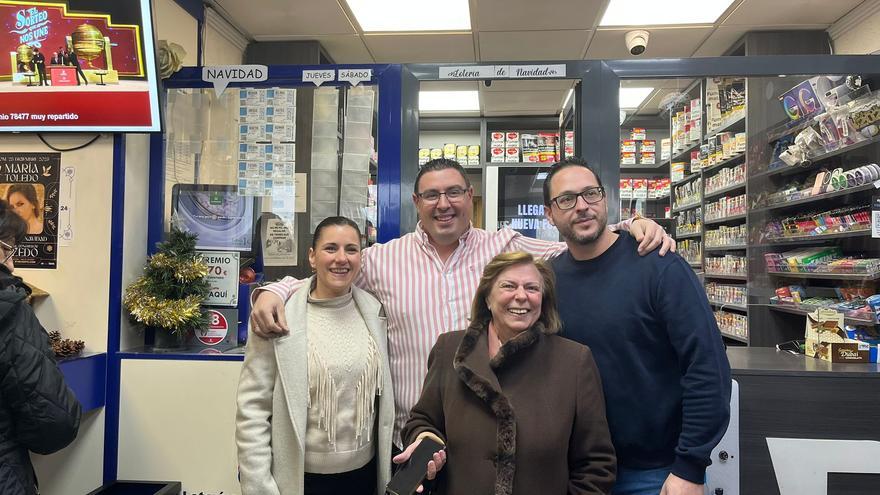 La administración de Toledo donde se ha repartido el tercer premio de la Lotería de Navidad