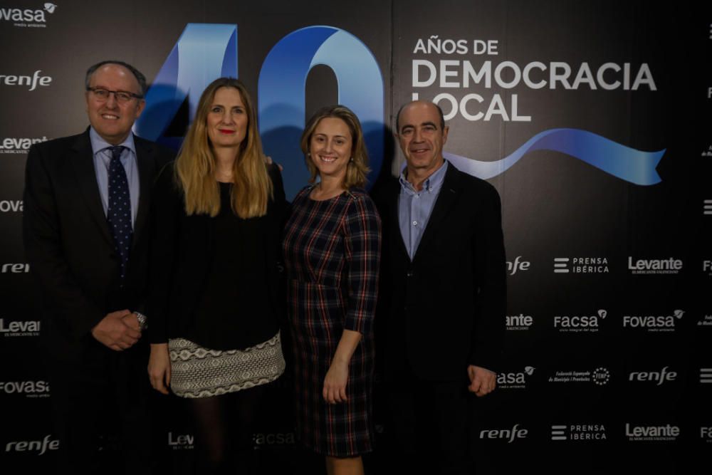 Gala de los 40 años de democracia local en Levante-EMV