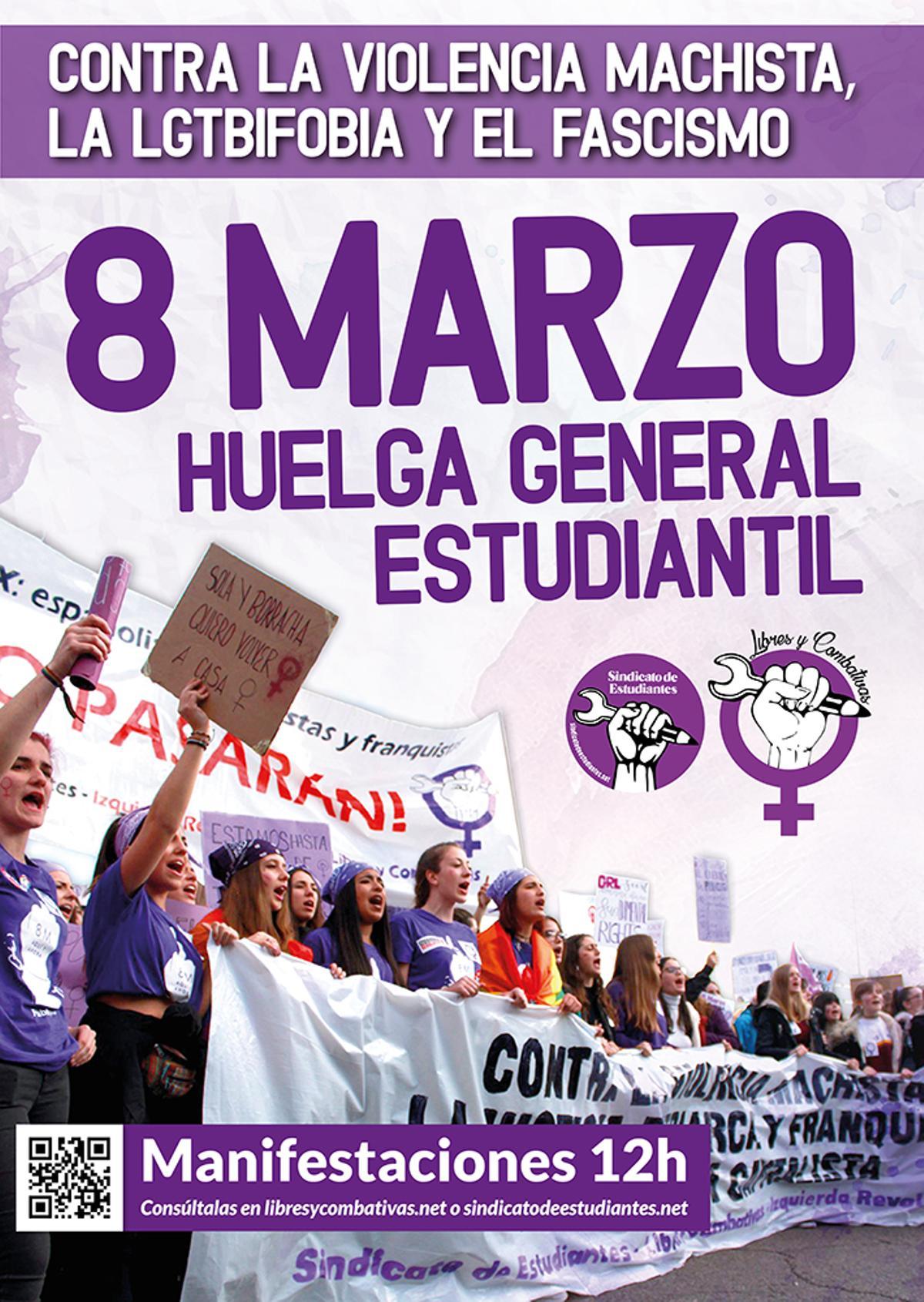 Cartel del sindicato de estudiantes