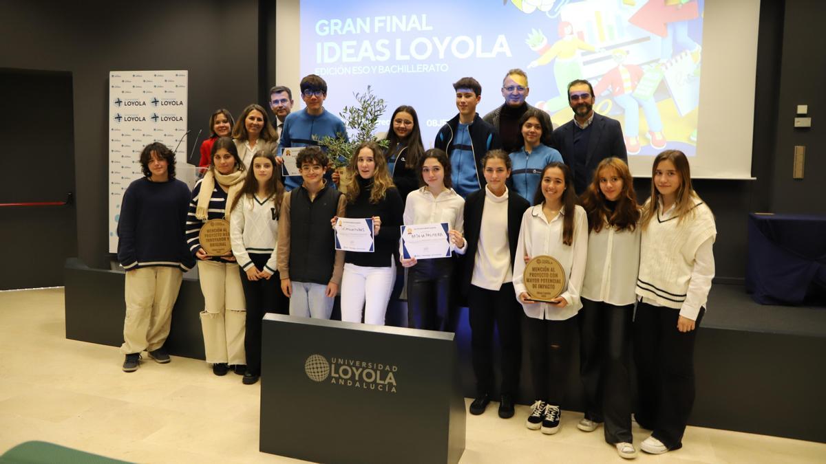 El equipo vencedor de este certamen para ESO y Bachillerato pertenece al colegio Santa Victoria de Córdoba.