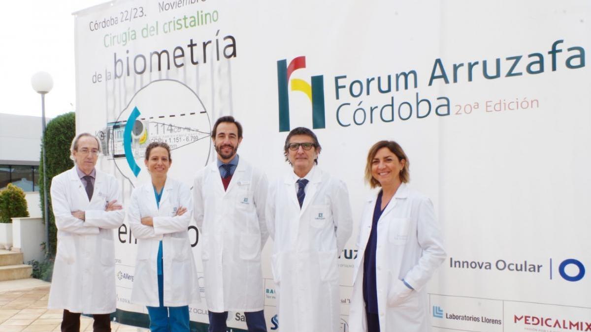 Medio millar de especialistas participan en Forum Arruzafa 2019 de oftalmología