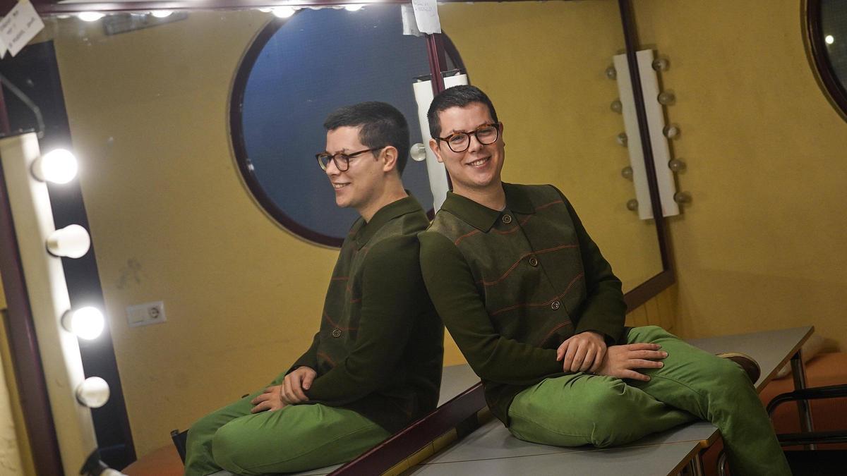 L'actor, director i dramaturg Àlex Castro Pizarro, a La Planeta.