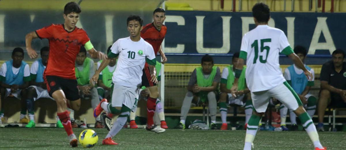México se impone a Arabia en el partido inaugural del Cotif