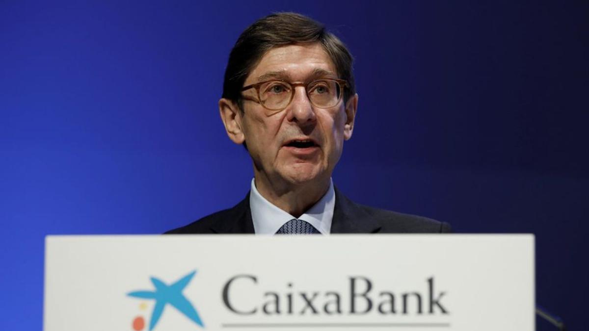El president de Caixabank, José Ignaco Goirigolzarri. | BIEL ALIÑO/EFE