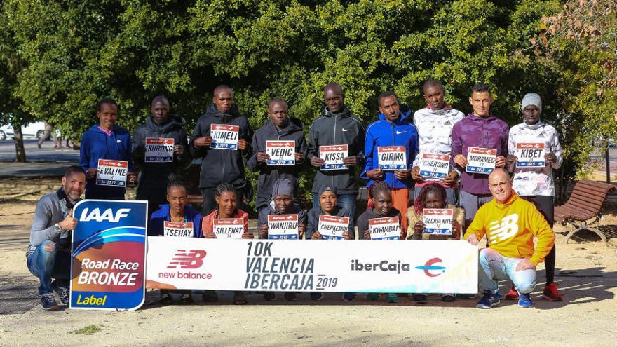 Los atletas élite ya tienen sus dorsales para el domingo.