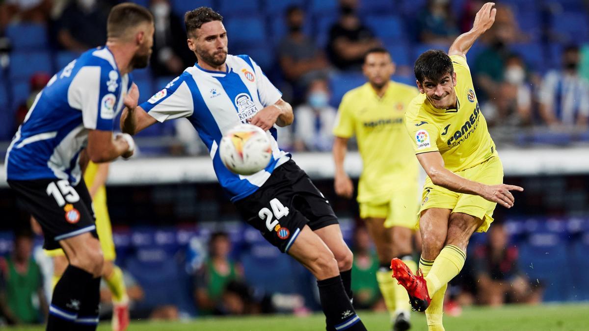 Una imagen del Espanyol - Villarreal (0-0).