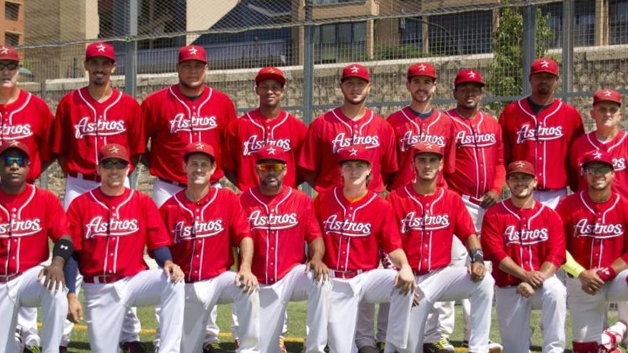 Plantilla actual del equipo Béisbol Astros Valencia.