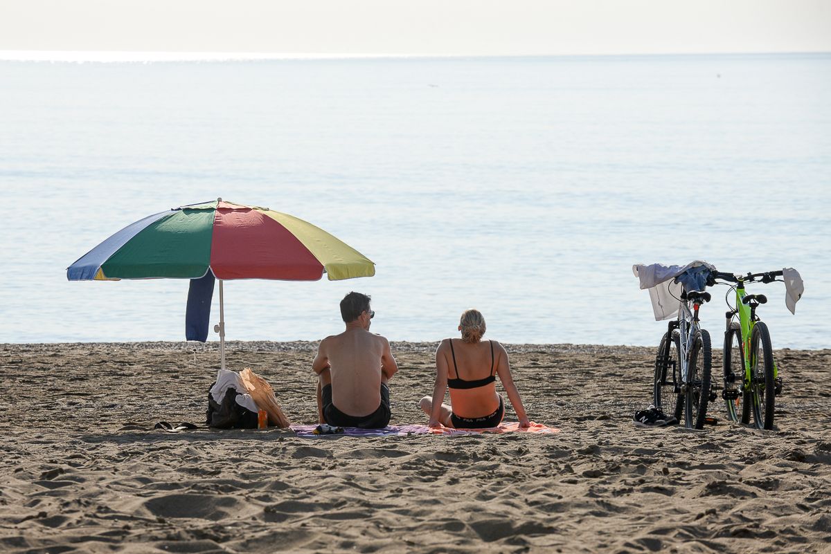 Primer fin de semana de la nueva normalidad en Málaga