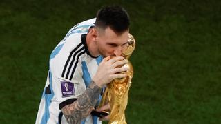 Final Argentina-Francia: Y Messi llora al alcanzar, por fin, el paraíso