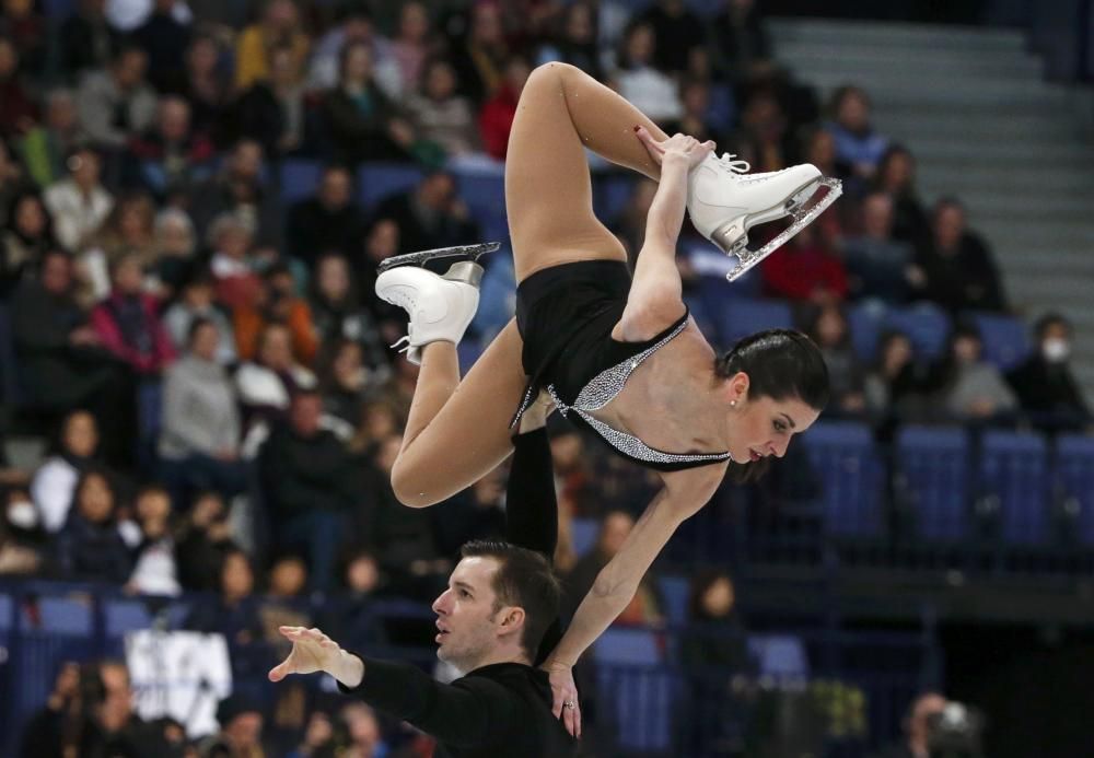 Los saltos imposibles del Mundial de Patinaje Artístico