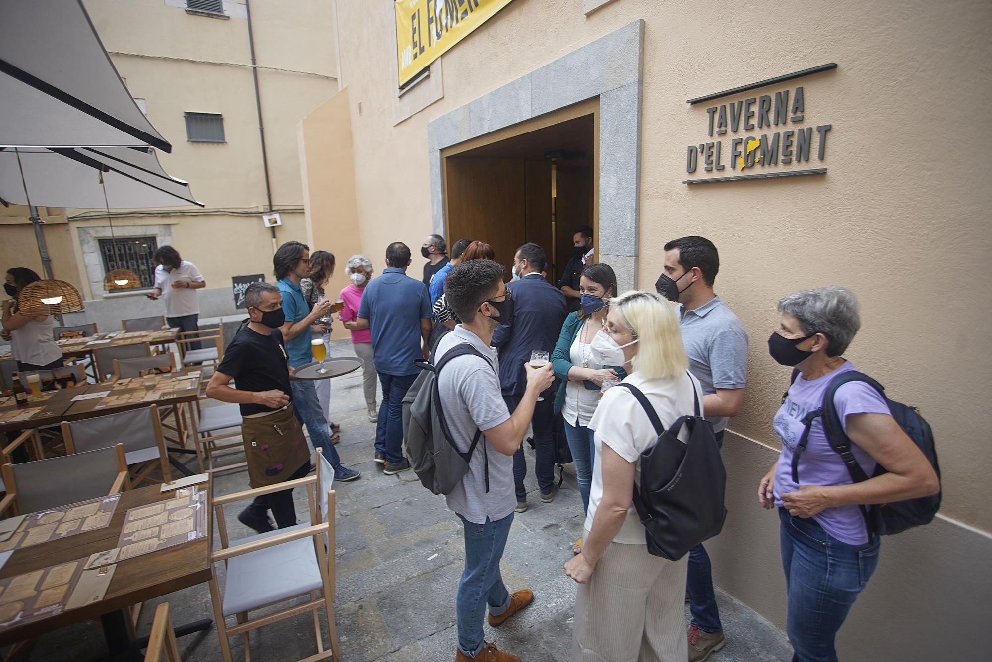 El Foment de Girona inaugura la nova Taverna a la plaça Mercaders