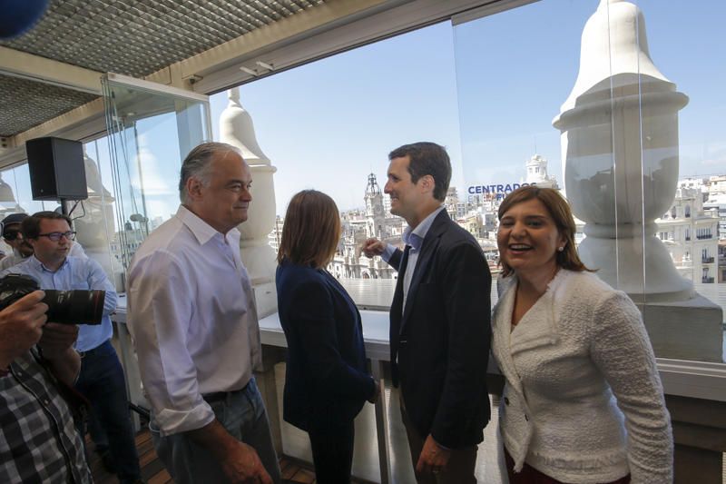 Mitin de Pablo Casado y María José Catalá