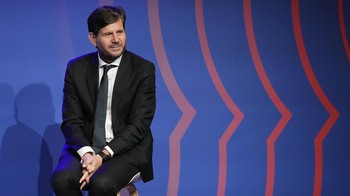 El director de futbol del Barça, Mateu Alemany