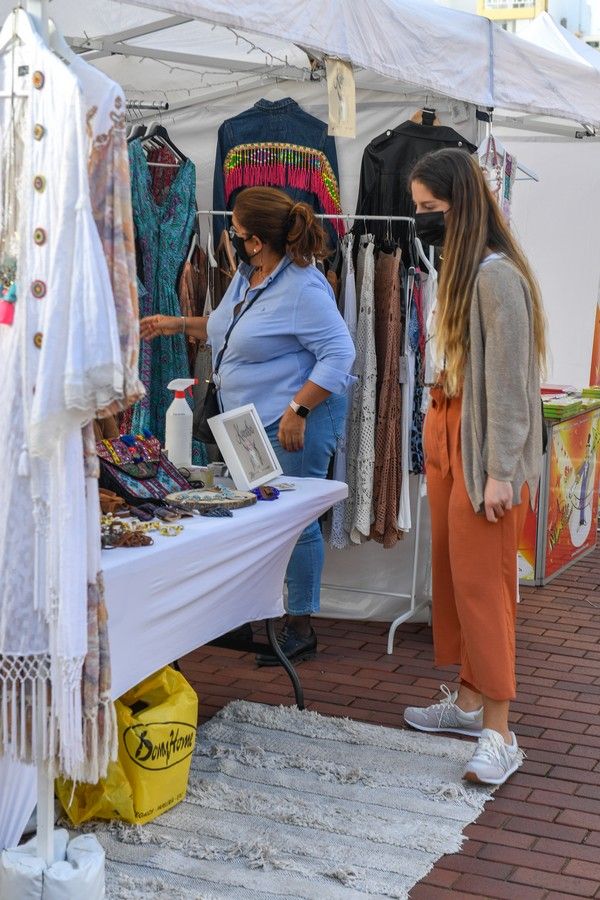 Feria comercial 'Un invierno al Solajero' en la Plaza Saulo Torón