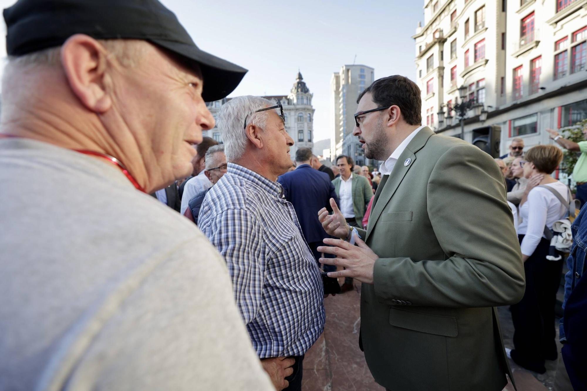 EN IMÁGENES: así fue la gran movilización contra el peaje del Huerna en Asturias