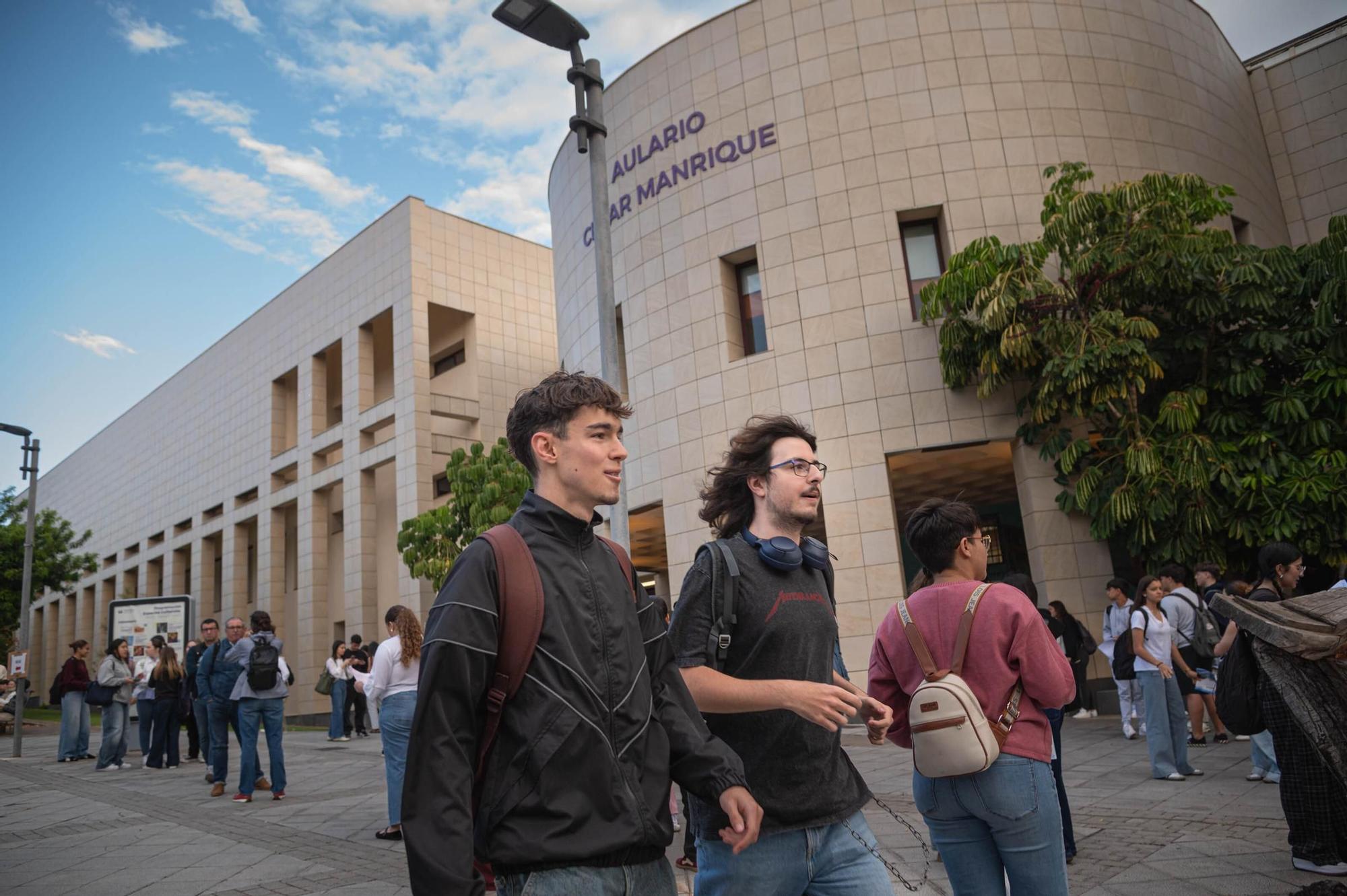Primera jornada de la PAU 2025 en Tenerife