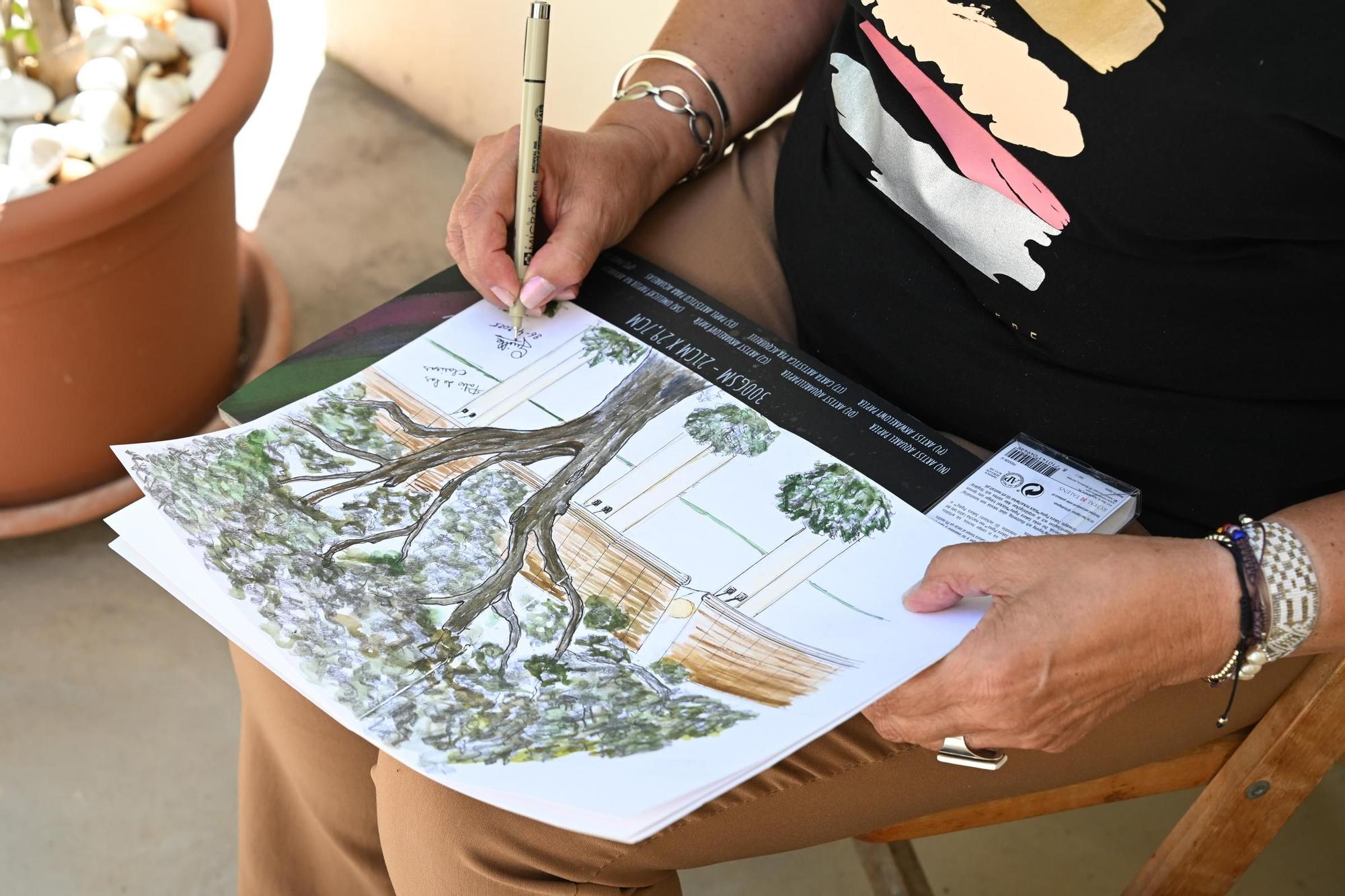 El undécimo encuentro de dibujantes urbanos de Elche, en imágenes