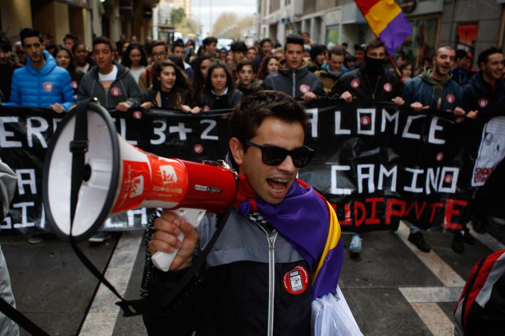 Manifestación de Estudiantes en Zamora