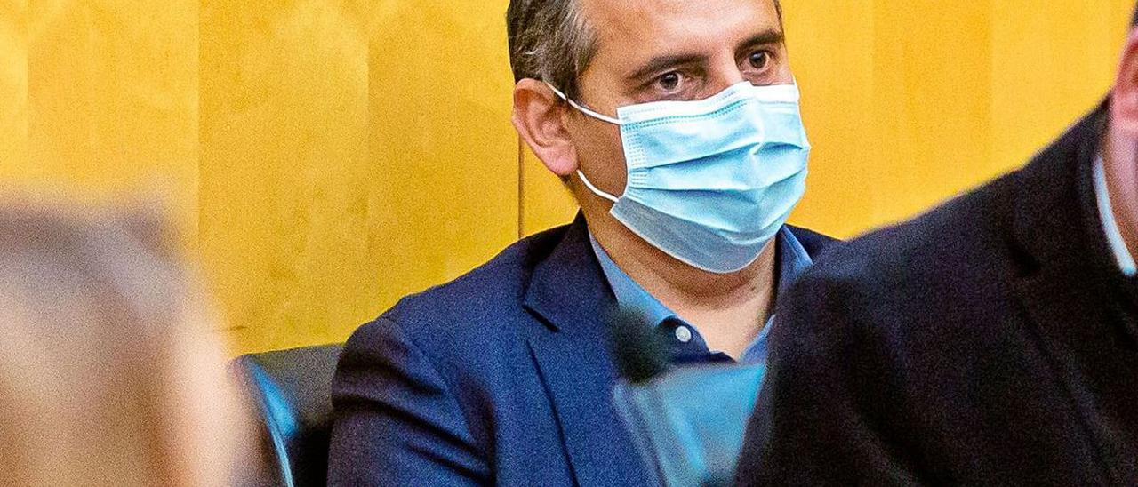 El concejal del PP Lorenzo Martínez en una foto de archivo.