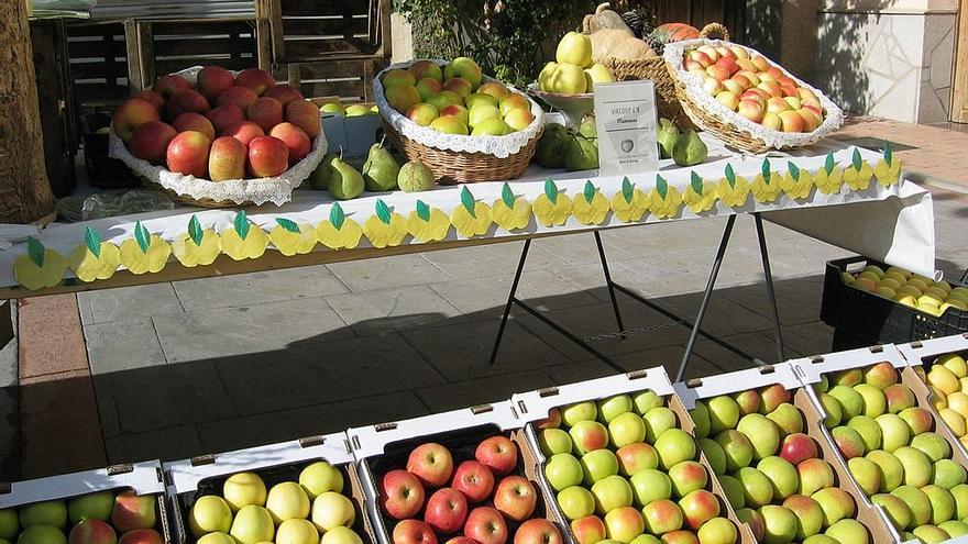 Manzana esperiega en el Rincón de Ademuz