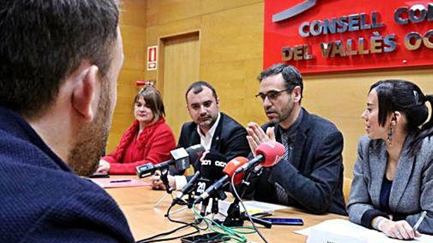 Acte unitari celebrat ahir al matí a Terrassa