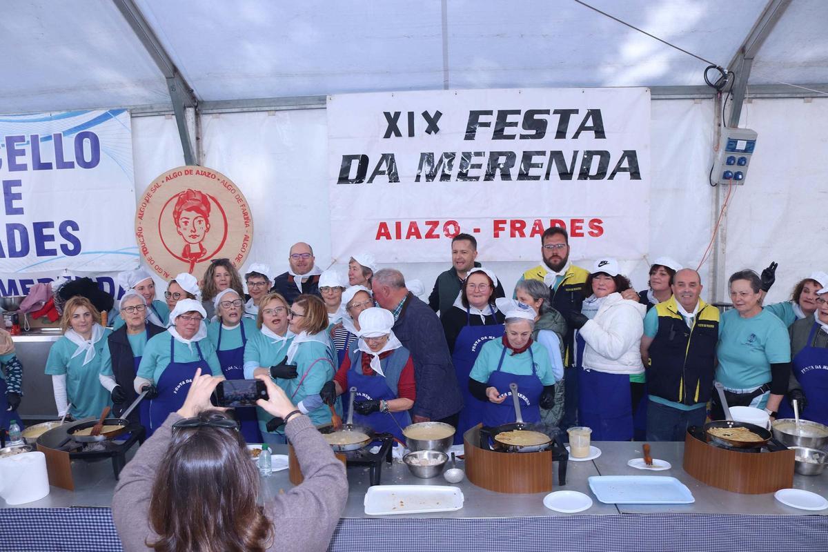 A tortilla foi o produto estrela na Festa da Merenda.