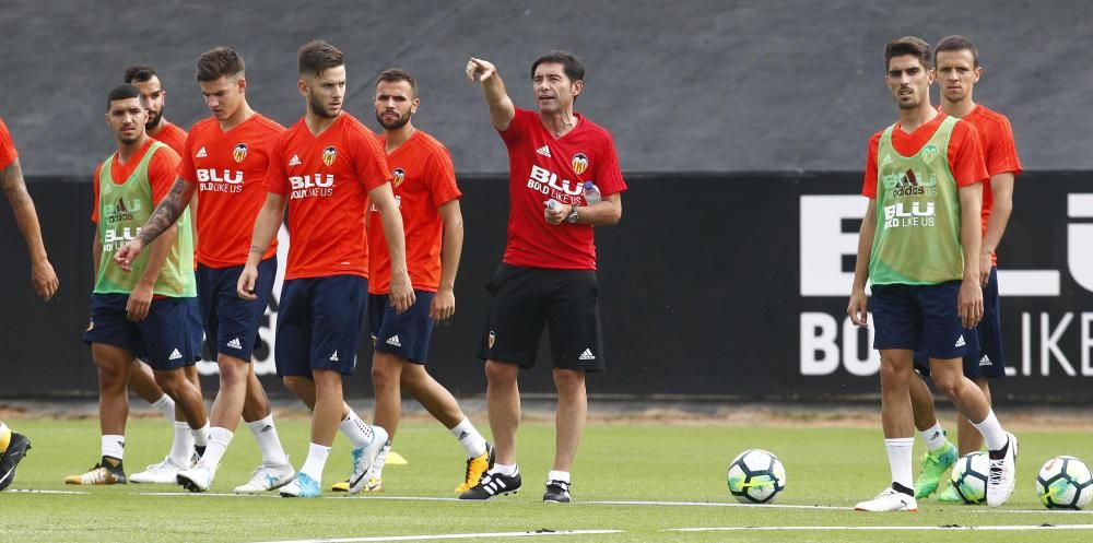 Primer día de Marcelino en Paterna