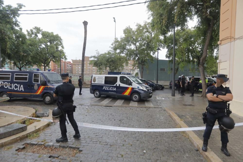 Atropello mortal en una persecución en las 'casitas rosa' de València