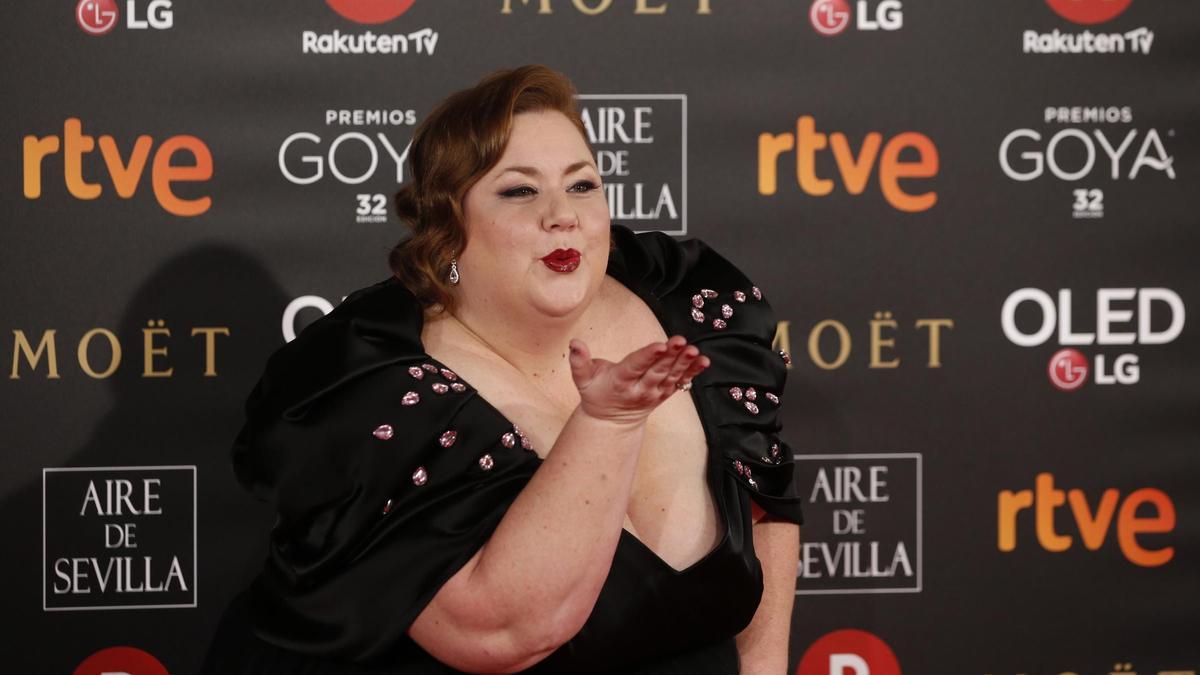 Itziar Castro en la gala de los Goya