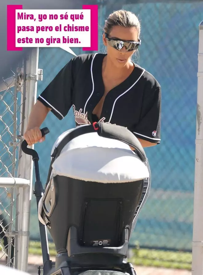 Vamos de paseo con Kim Kardashian y Chicago West