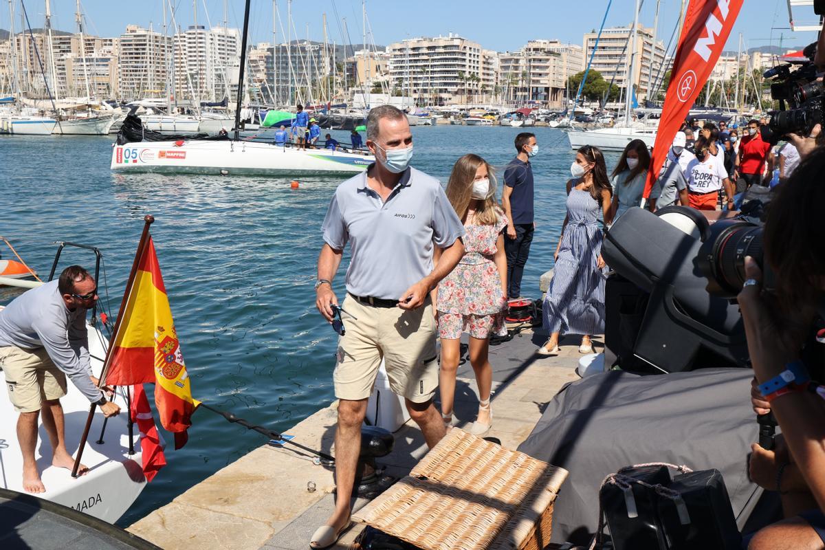 Felip VI tanca la seva participació en la Copa de vela sense aconseguir el títol un any més