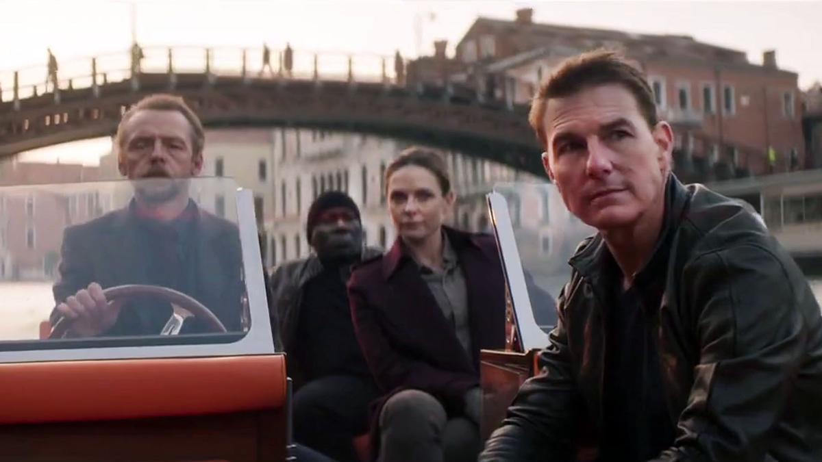 Tom Cruise, en un fotograma de la séptima entrega de ’Misión imposible’.