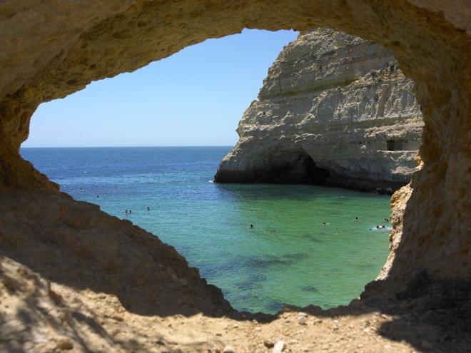 Playa do Carvalho, playas Algarve