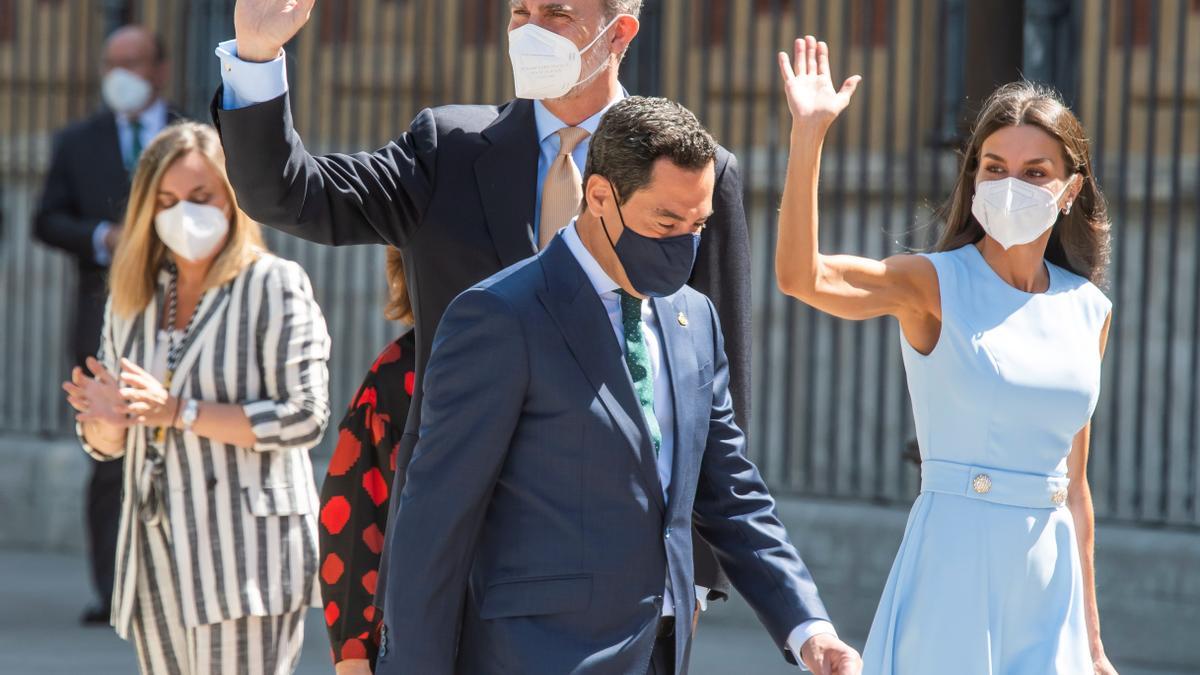 El rey Felipe VI recibe la Medalla de Honor de Andalucía