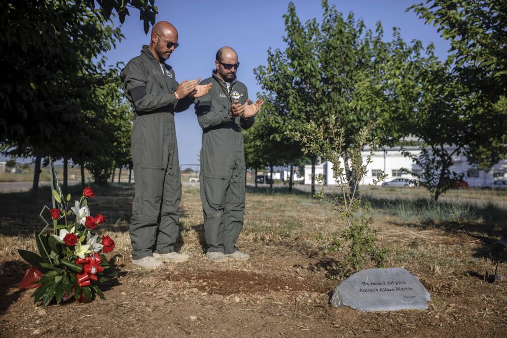 Homenaje a Antonio Alfaro, el piloto del Ibanat fallecido en Mallorca