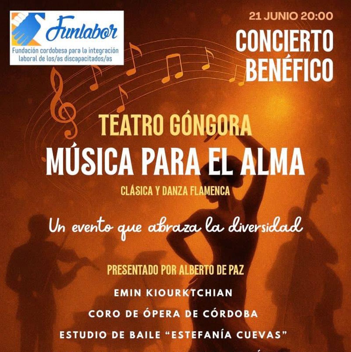 Cartel de Música para el Alma