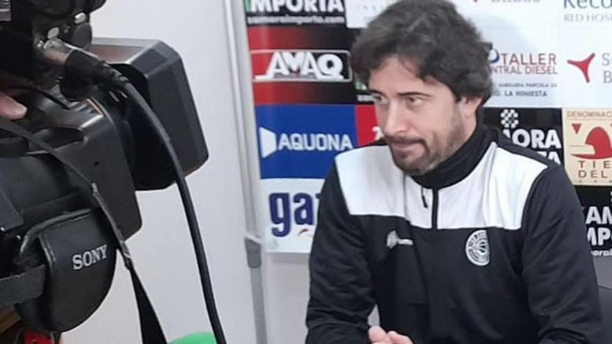 Ricardo Vasconcelos, entrenador del Recoletas Zamora. | LOZ