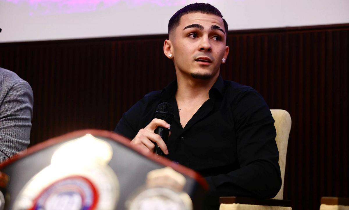 Rafa Lozano Jr., durante el acto.