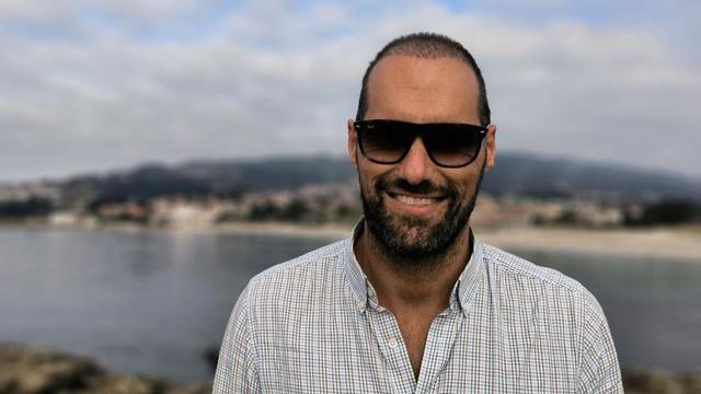 El gallego Hugo Barral, paciente con acromegalia.  | // CEDIDA POR H. B. C.
